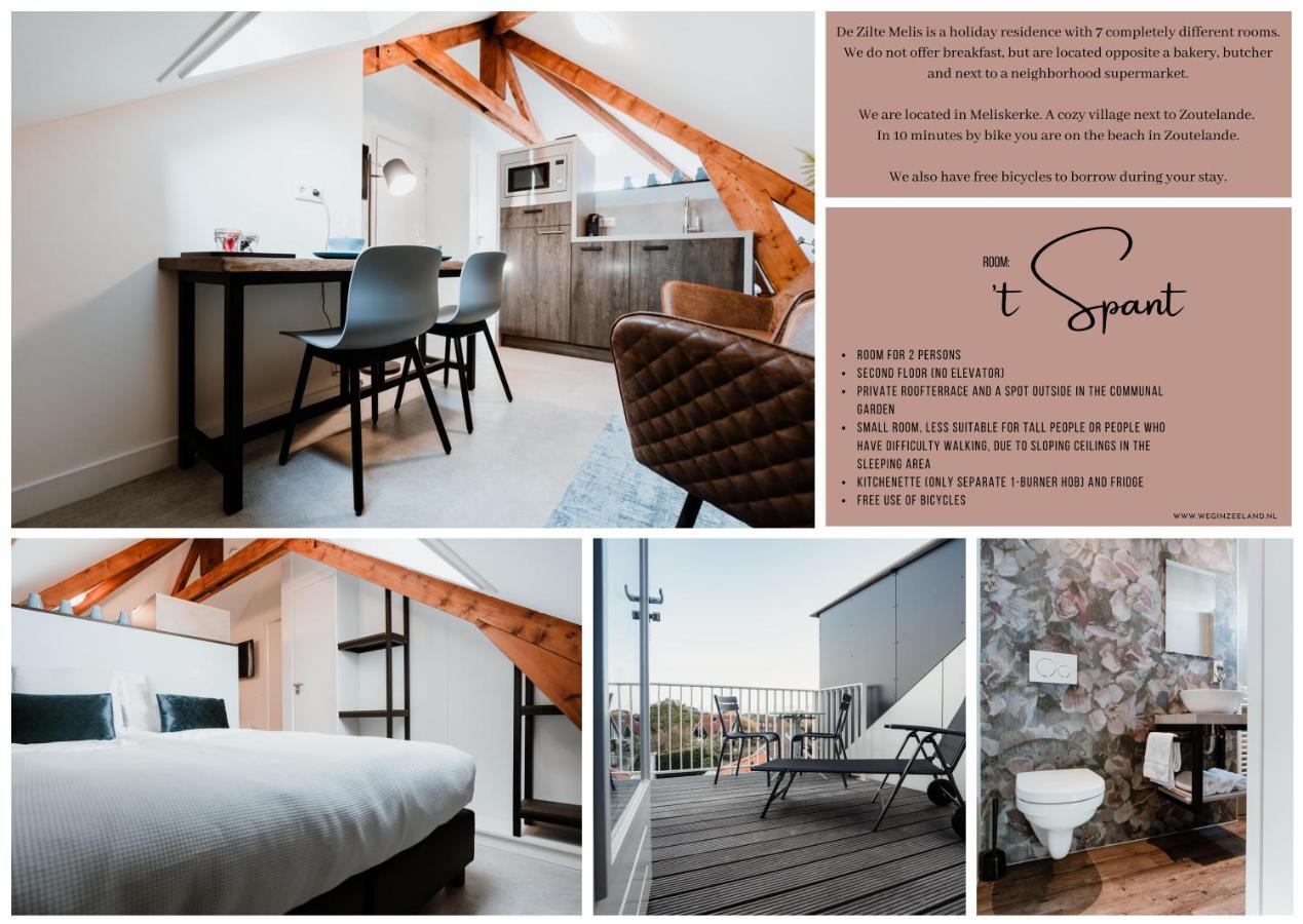 De Zilte Melis Hotel Meliskerke Eksteriør billede